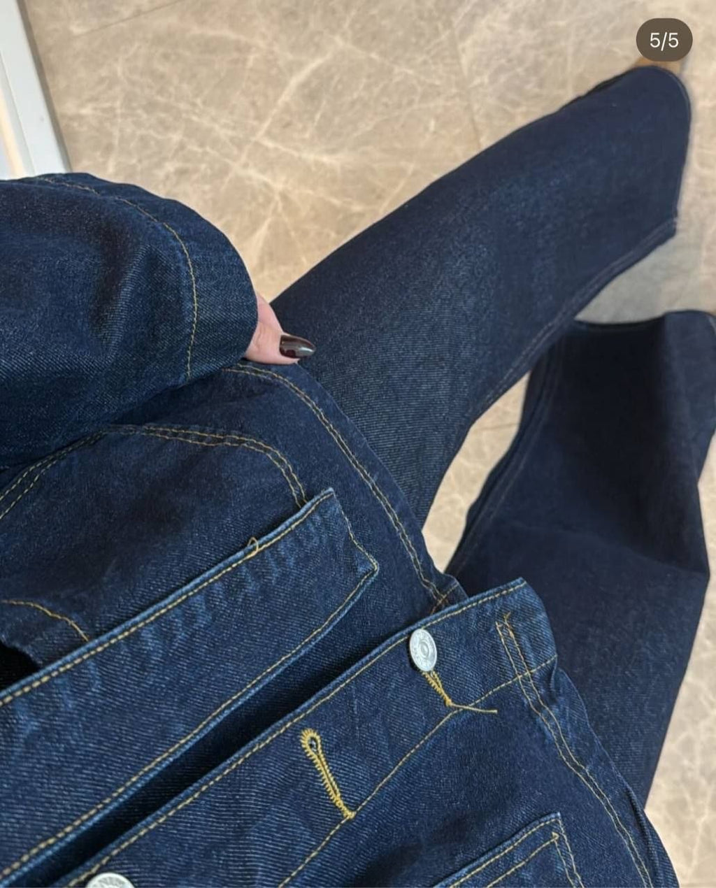Jeans suit