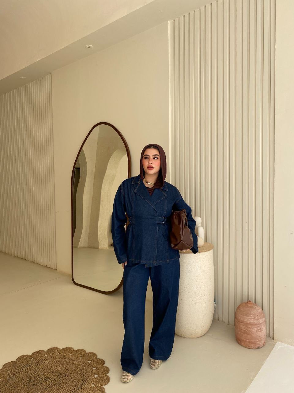 Jeans suit