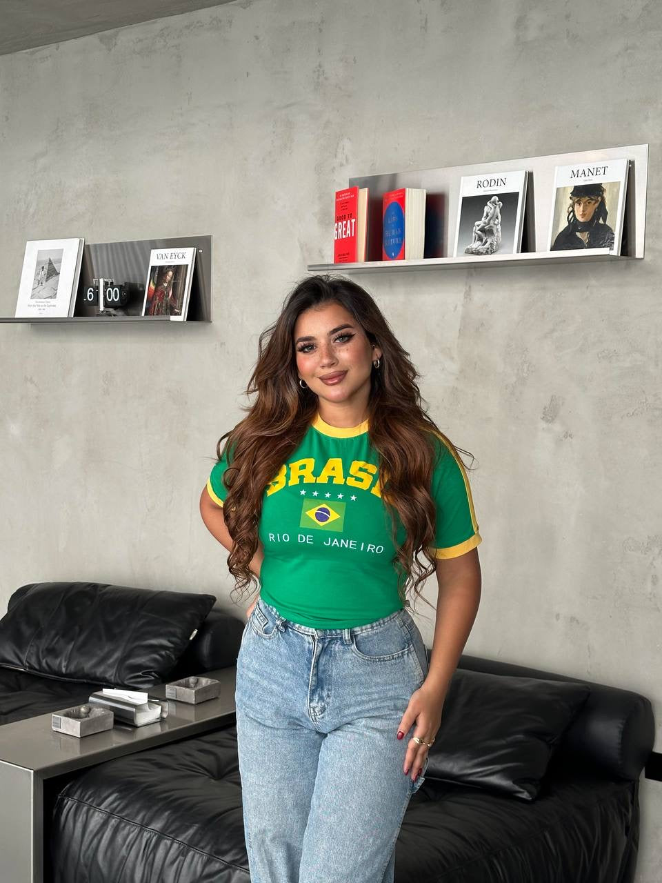 Brasil green shirt