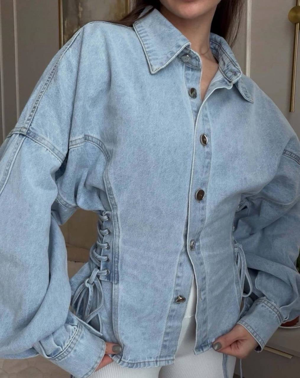Jeans corset chemise