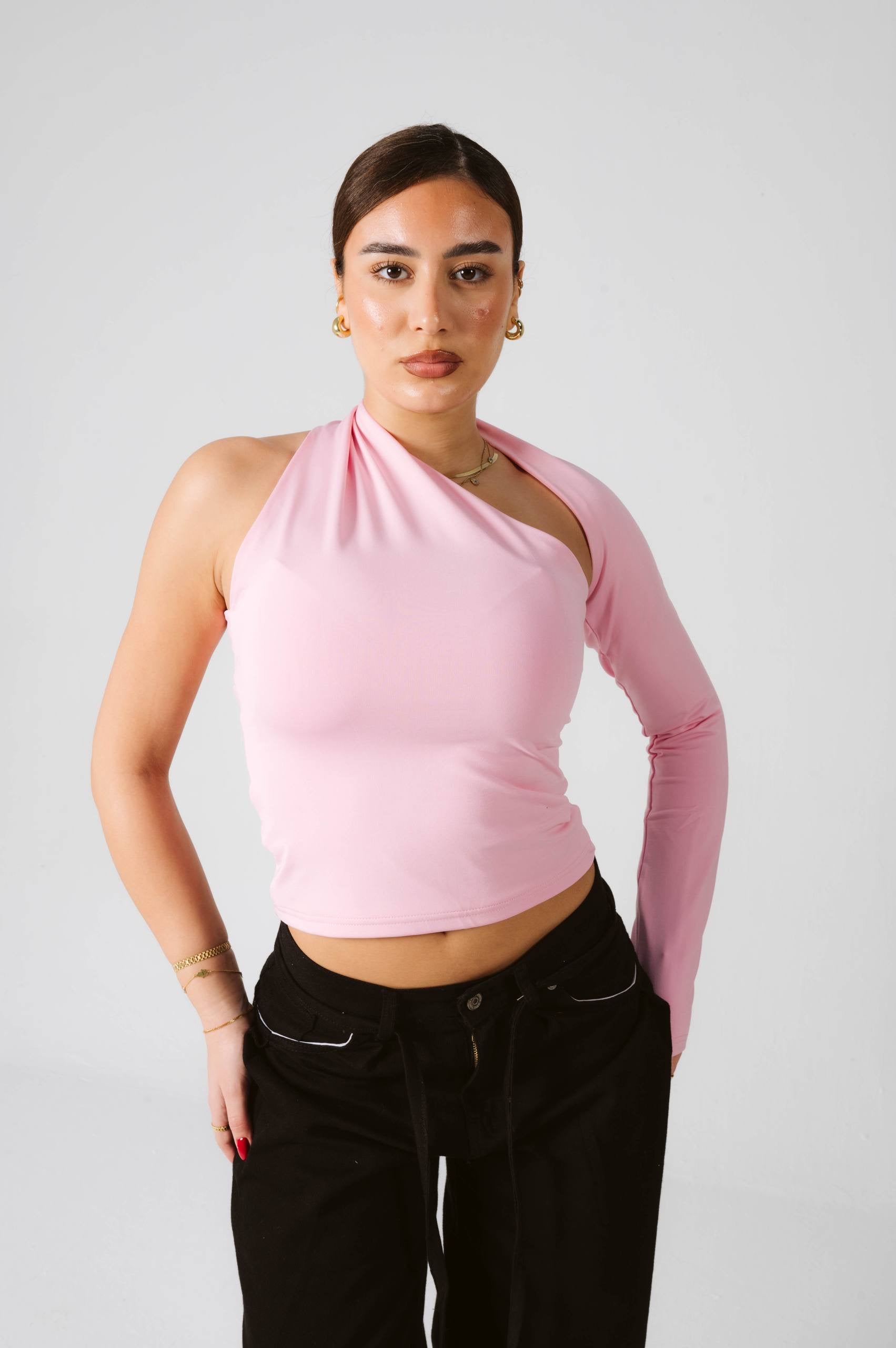 One sleeve top