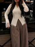 White toull blouse