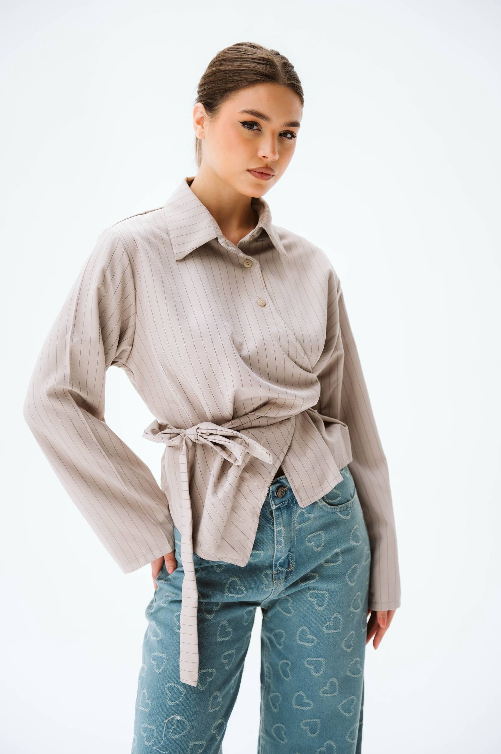 Wrap chemise