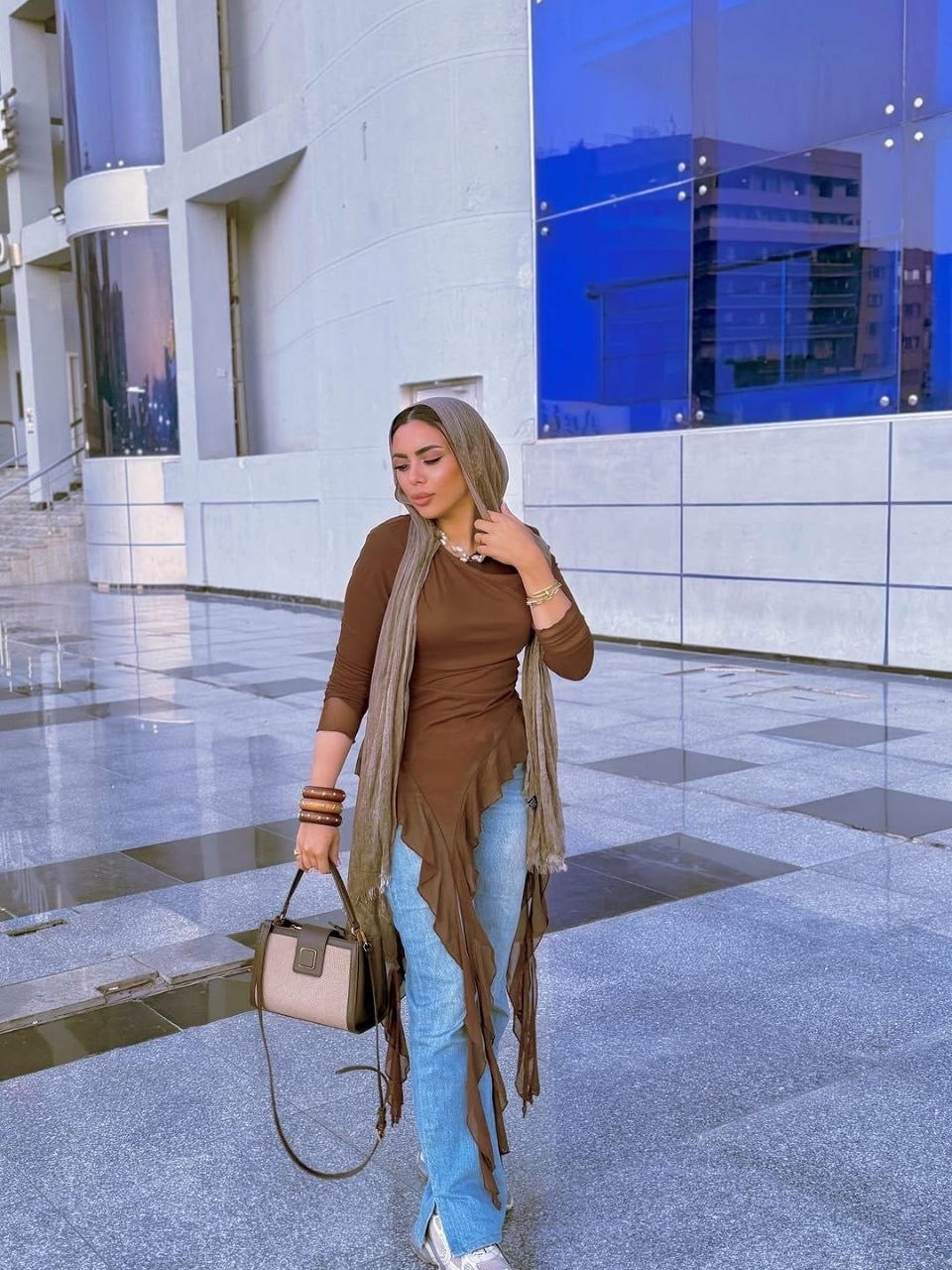 Ruffled top