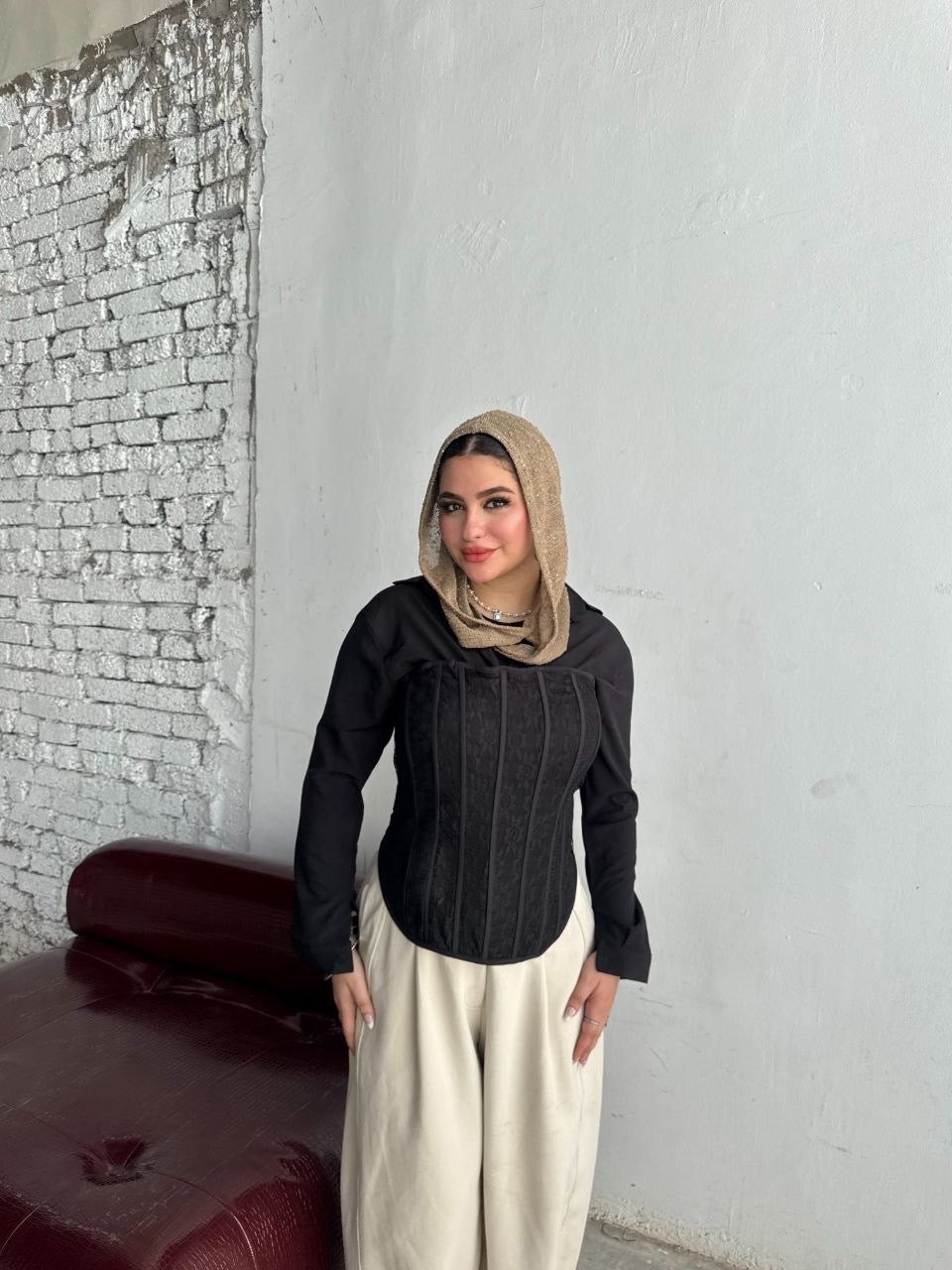 Dantel corset
