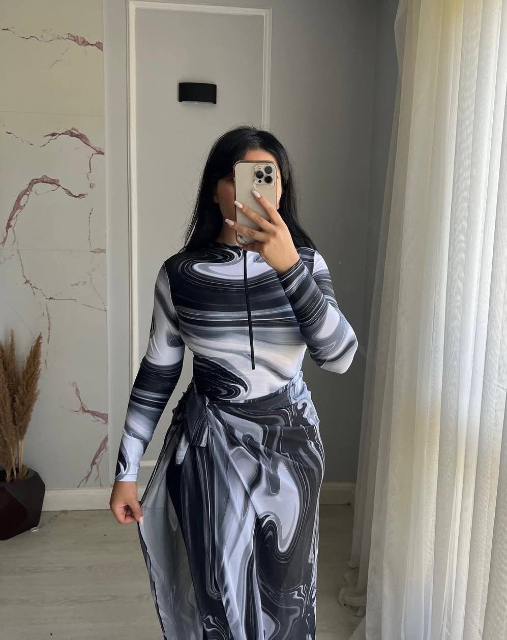 Black&White burkini
