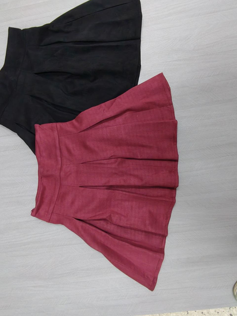 Velvet skirt