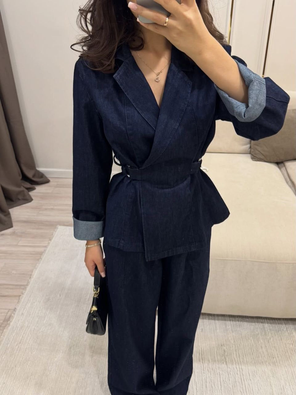 Jeans suit