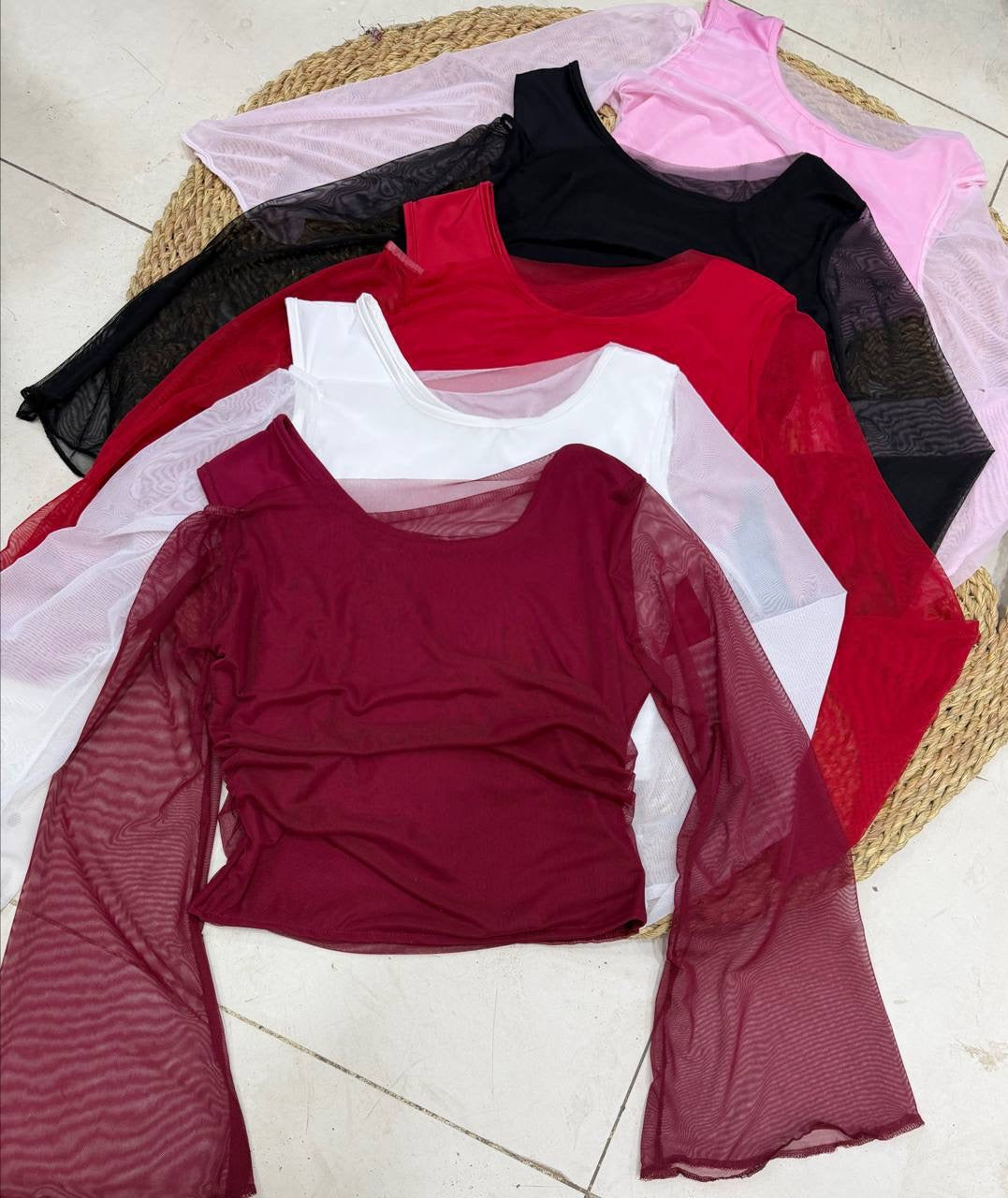 Chiffon off top