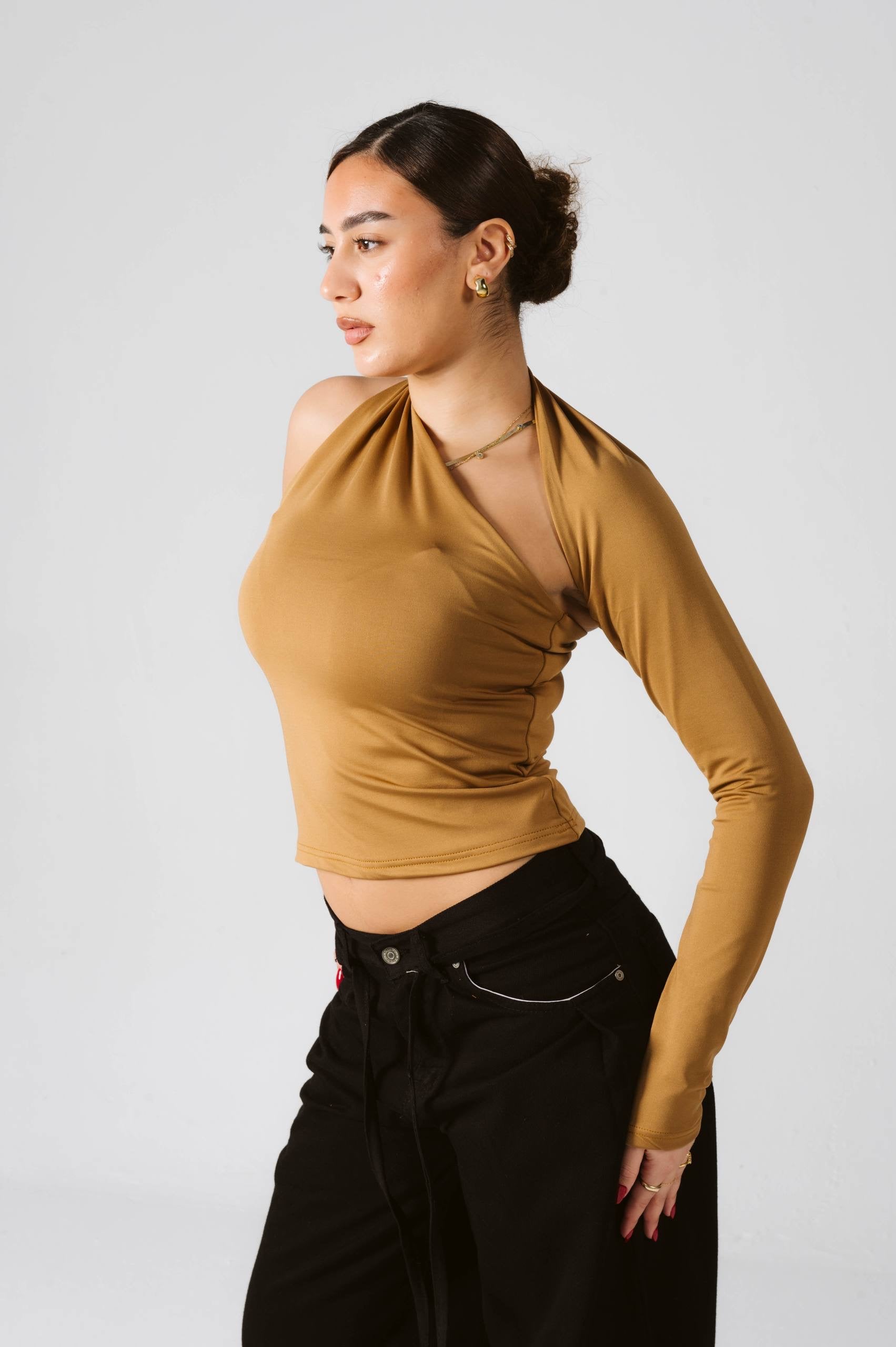 One sleeve top