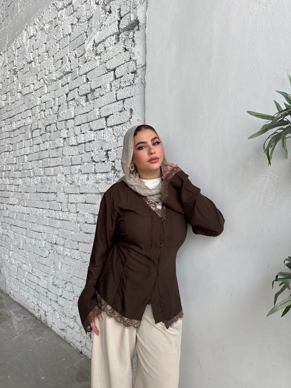 Dantel blouse