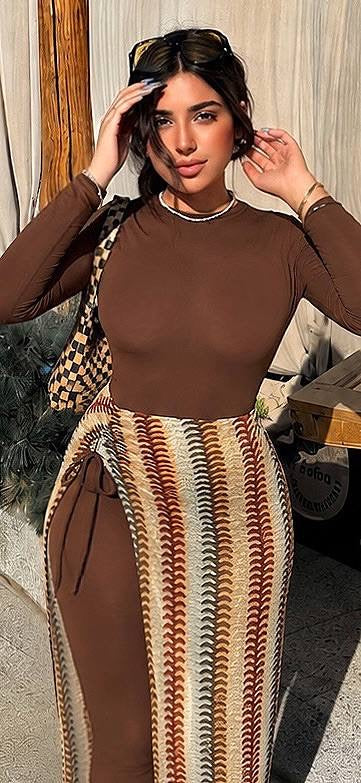 Brown burkini