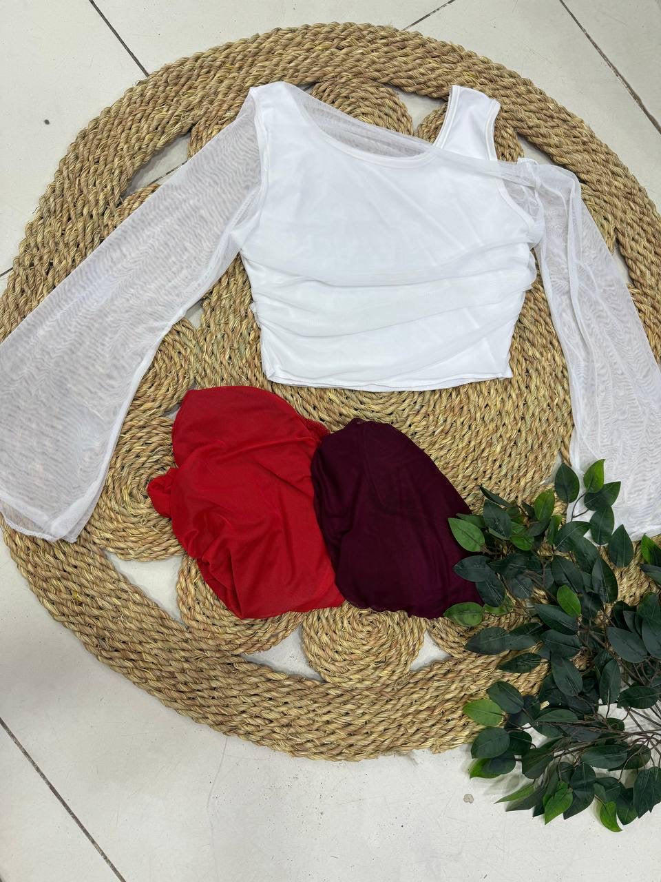 Chiffon off top