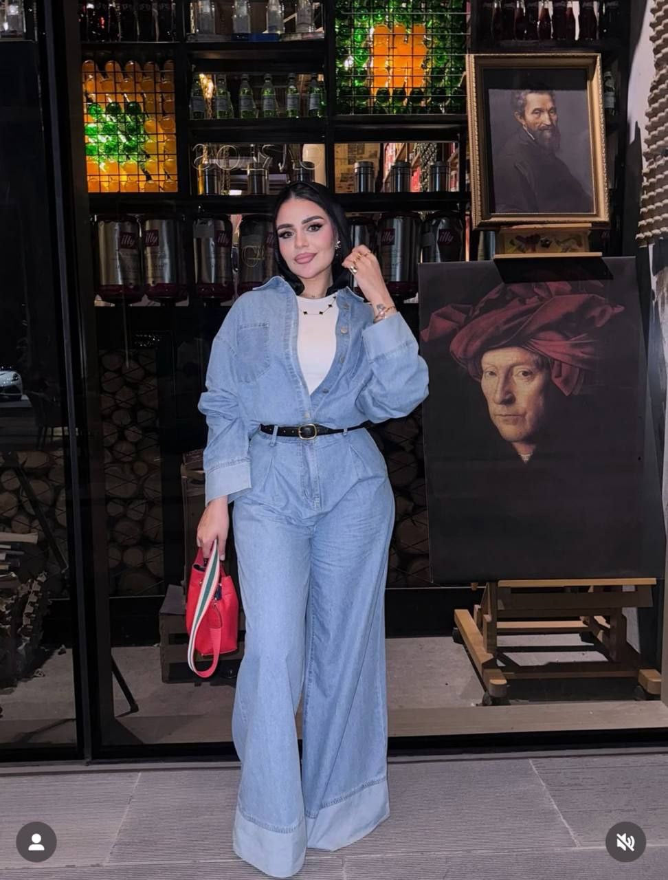 Jeans jumpsuit