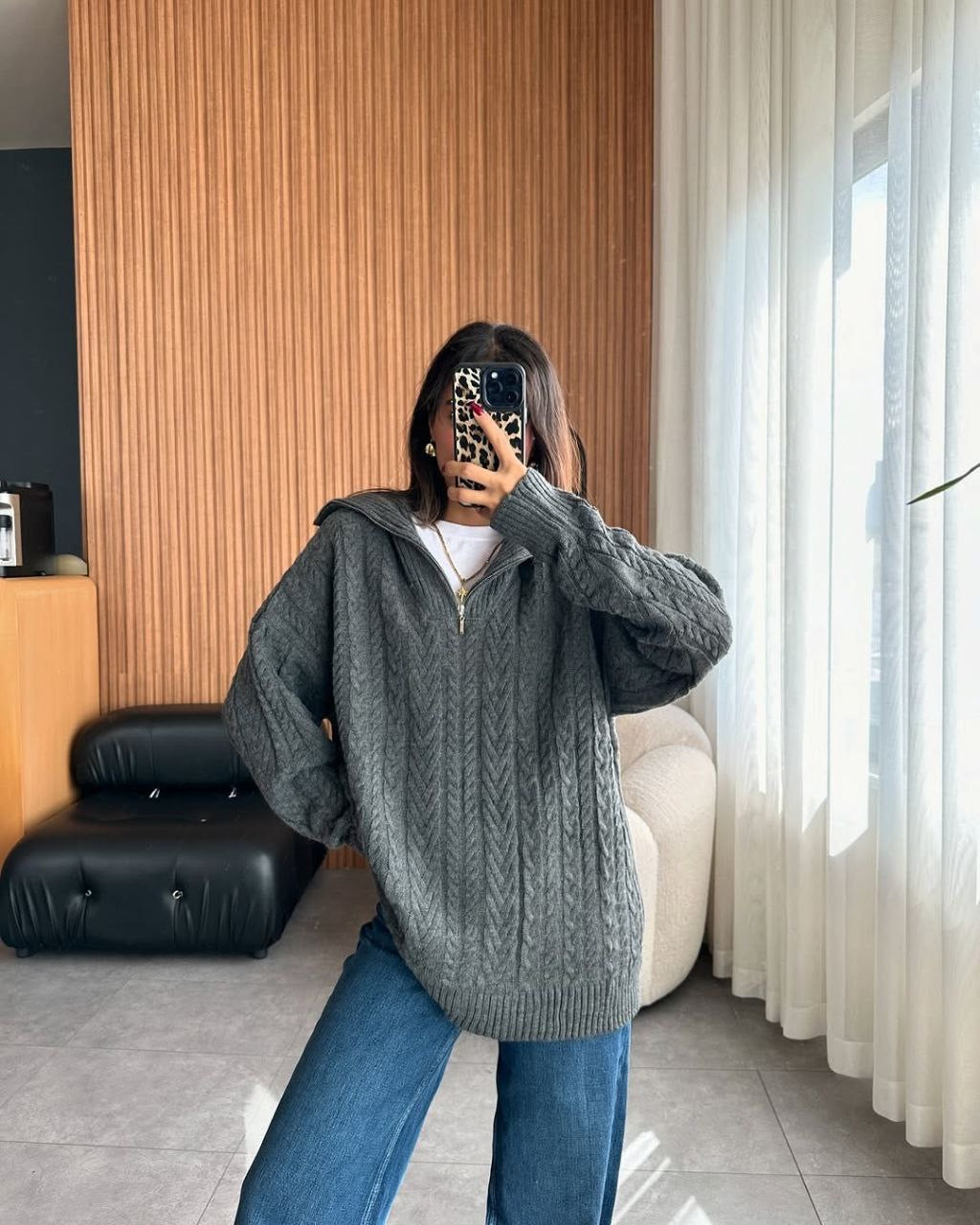 Long blouver