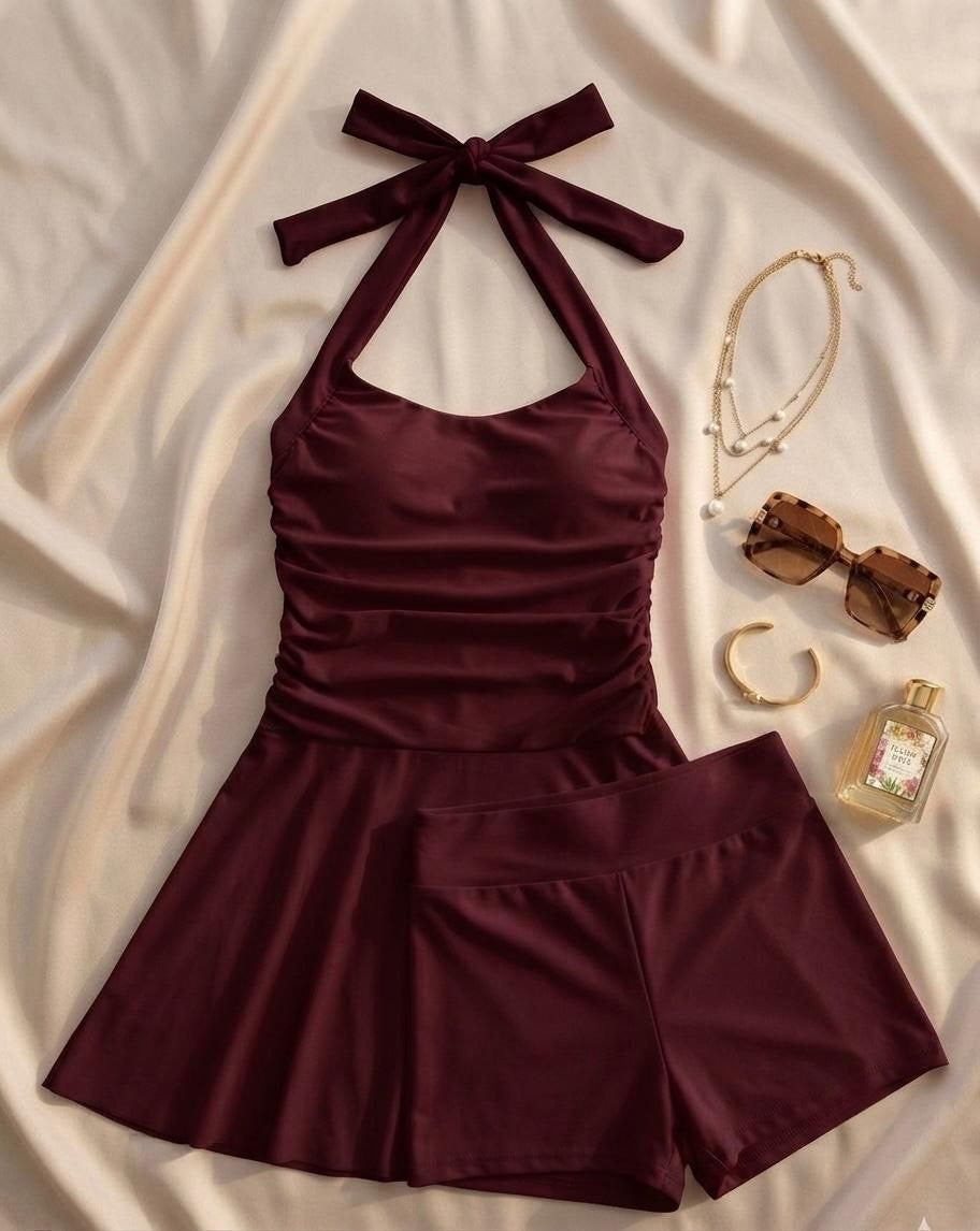 Dress short swimsuit