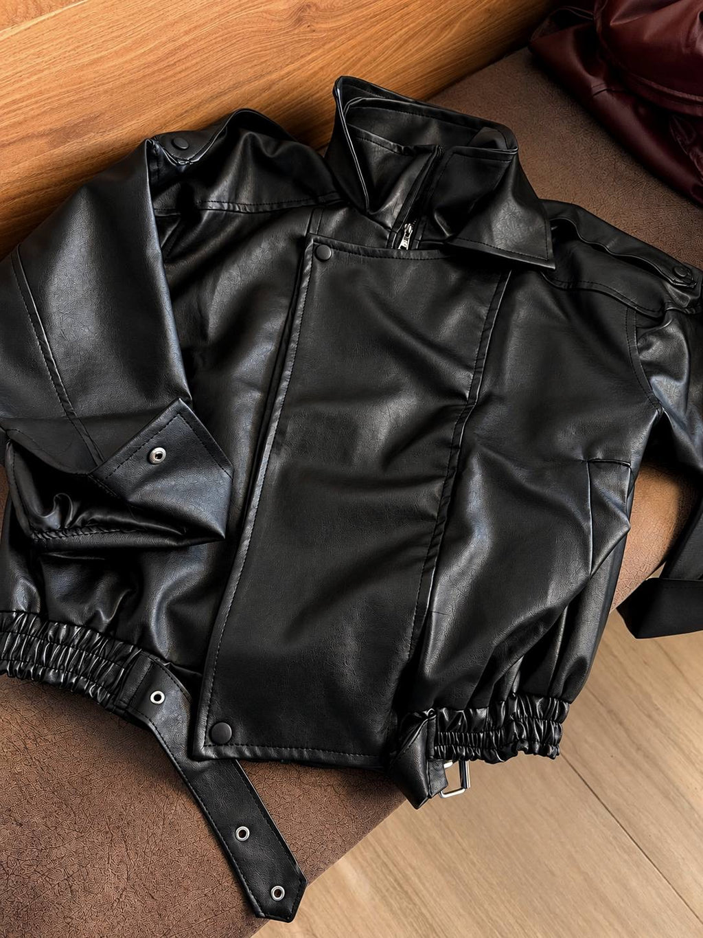 Leather jacket