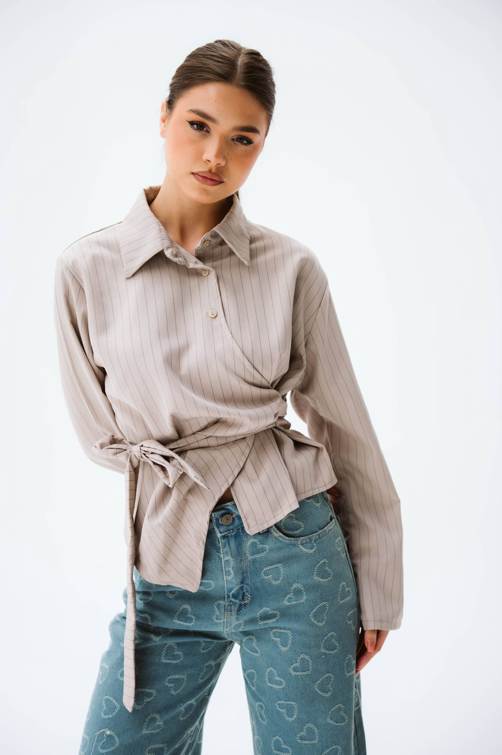 Wrap chemise