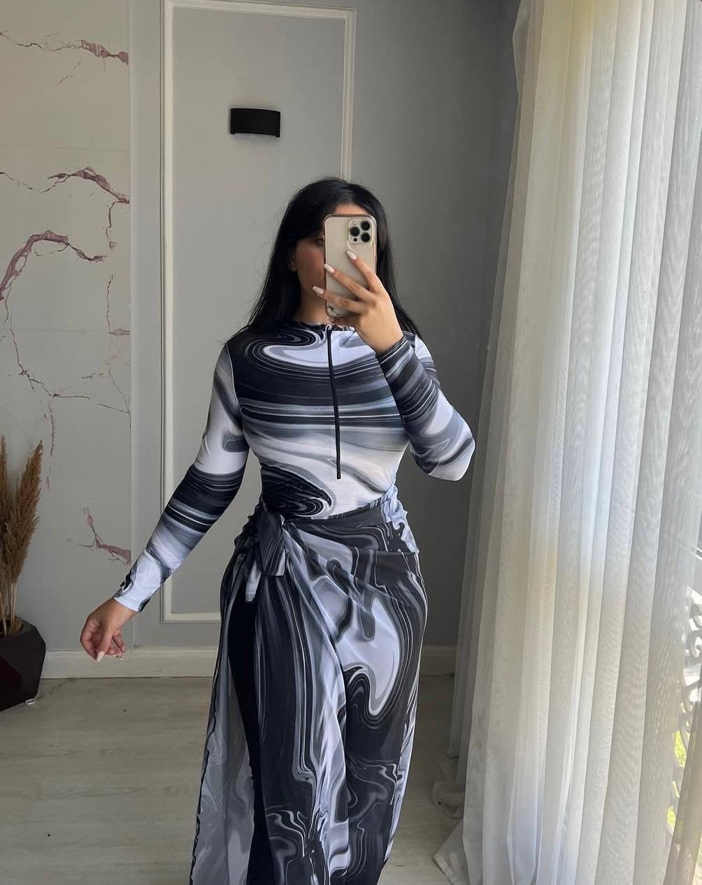 Black&White burkini