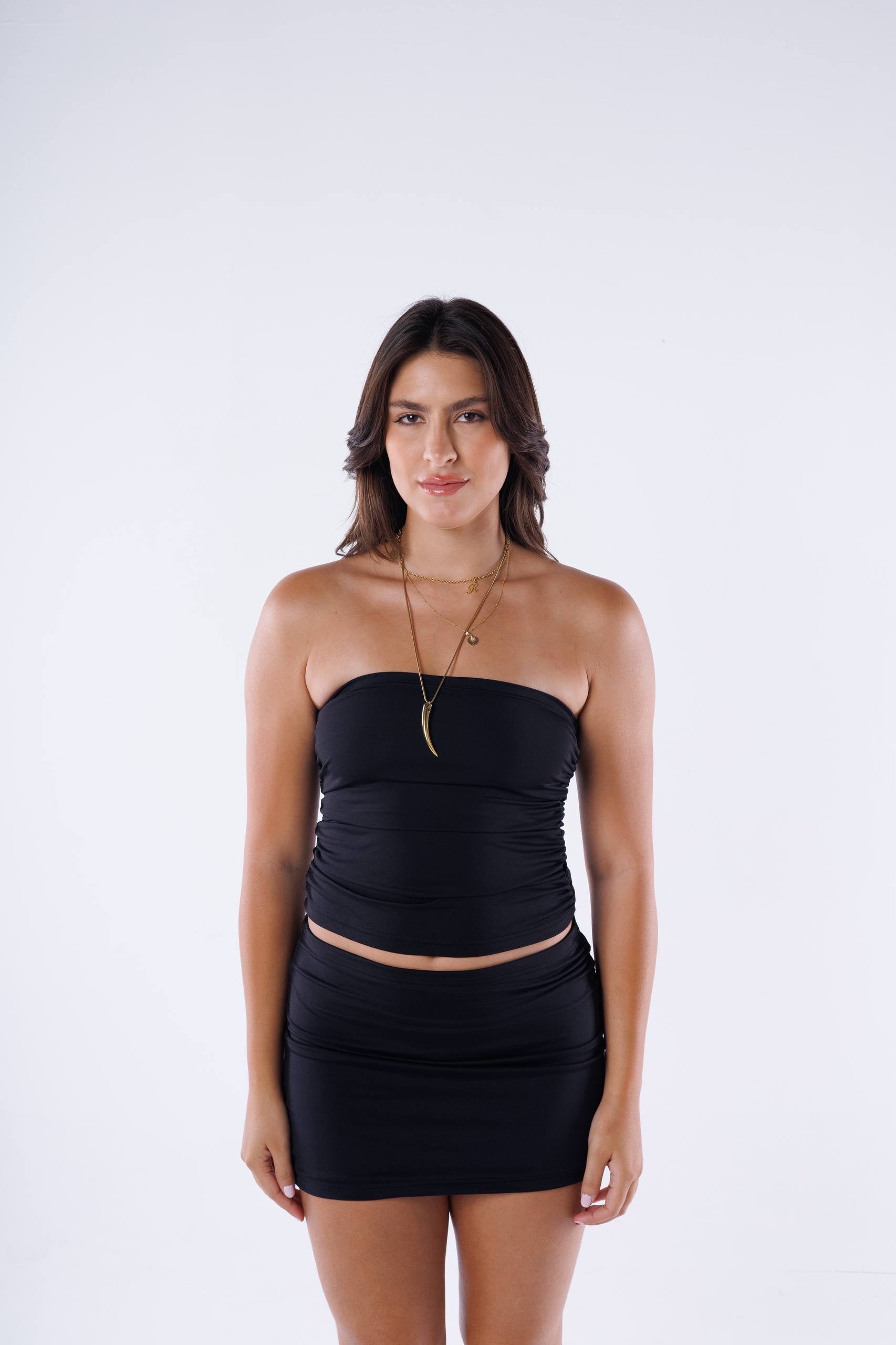 Cup skirt suit