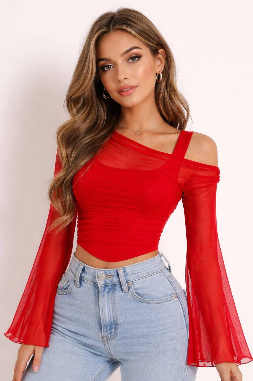 Chiffon off top