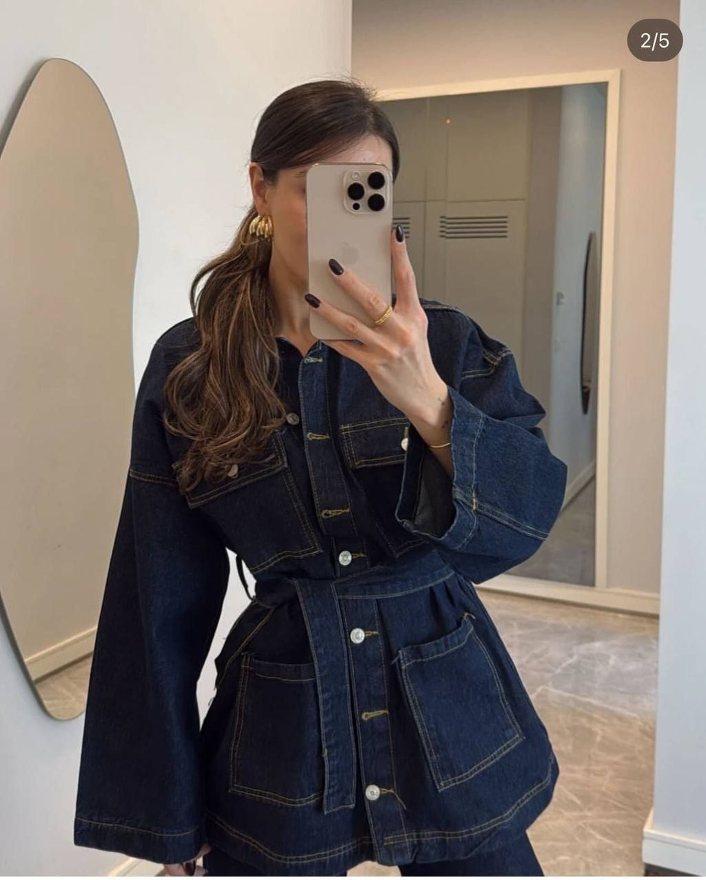 Jeans suit