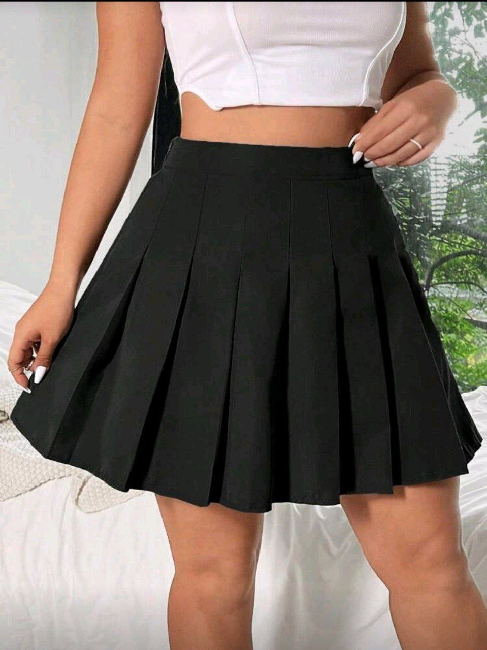 Velvet skirt