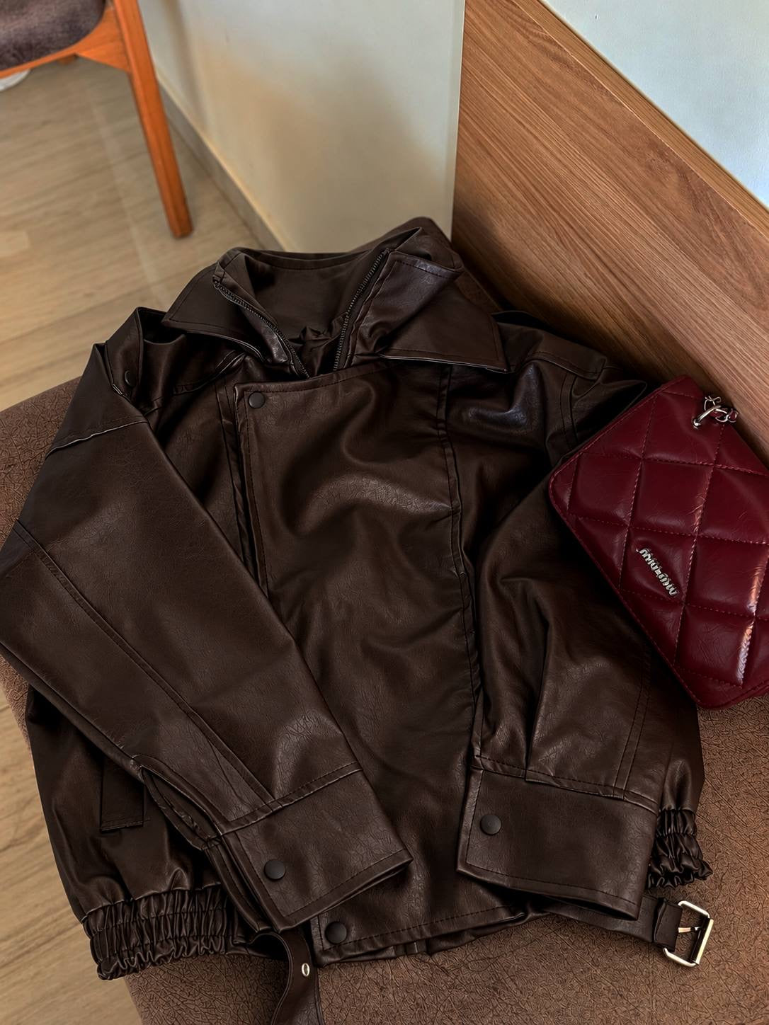 Leather jacket
