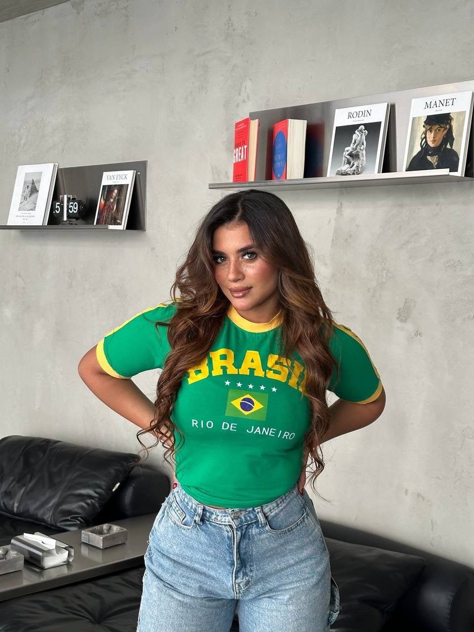 Brasil green shirt
