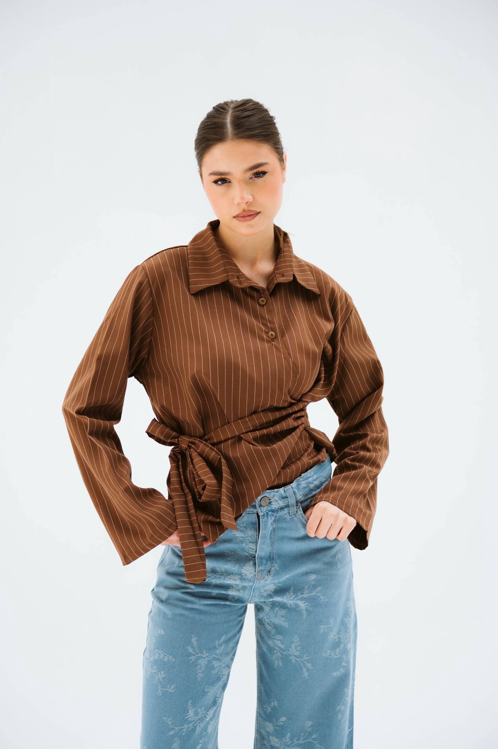 Wrap chemise