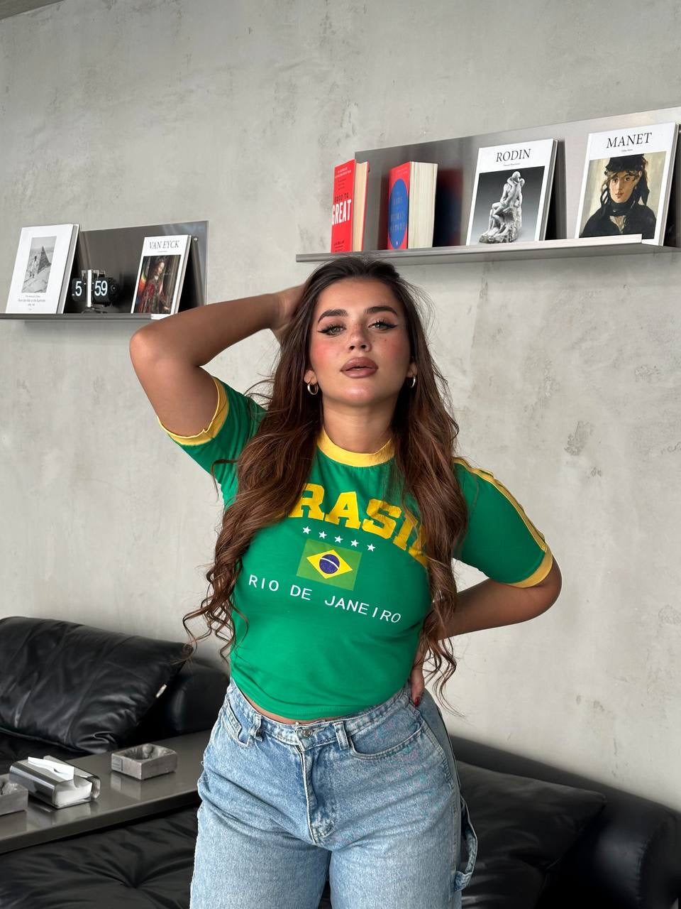 Brasil green shirt