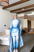Blue 5P burkini