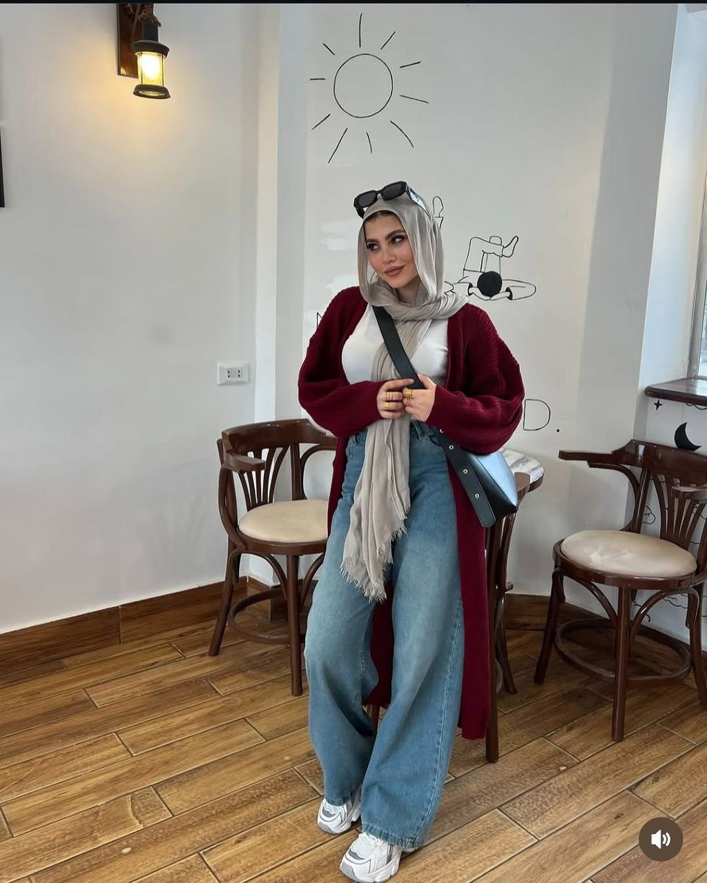 Long kardigan