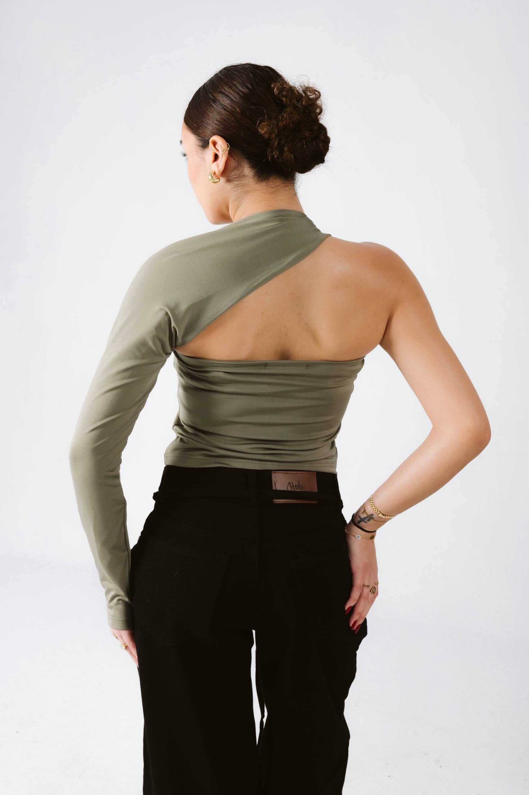 One sleeve top