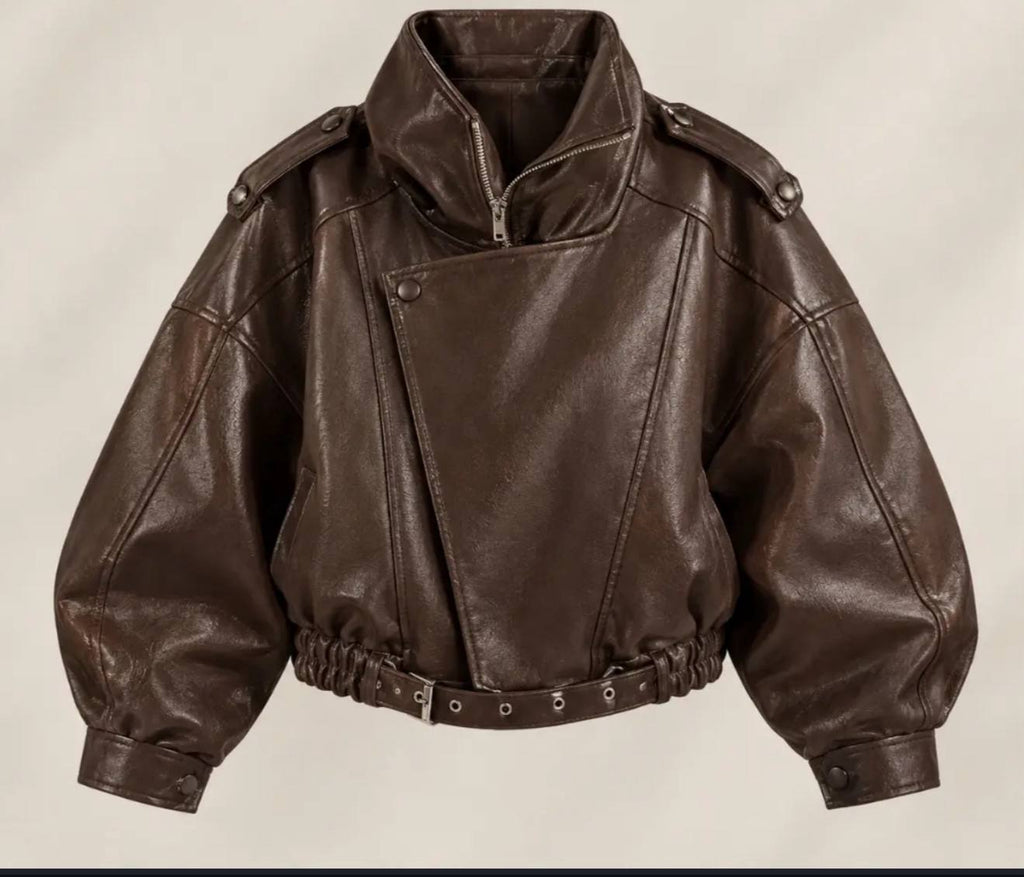 Leather jacket