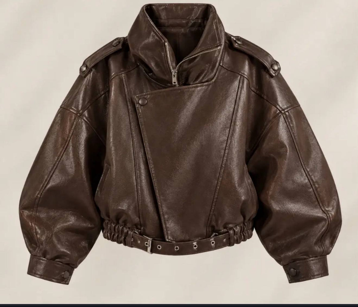 Leather jacket