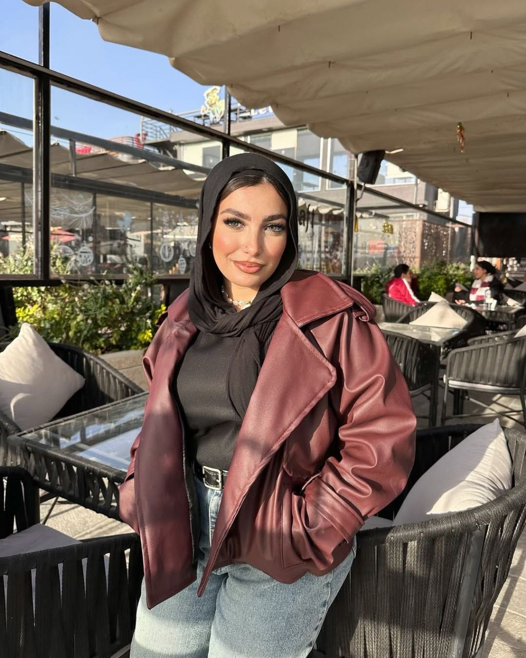 Leather jacket