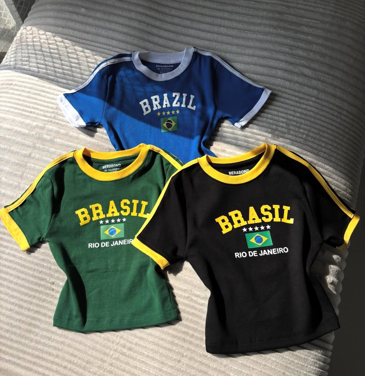 Black brasil top