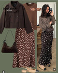 Polka dots skirts