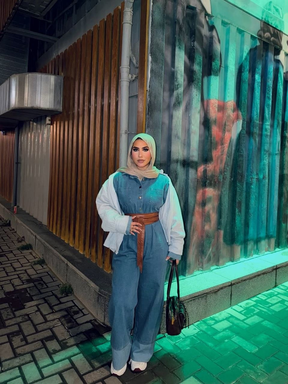 Jeans jumpsuit