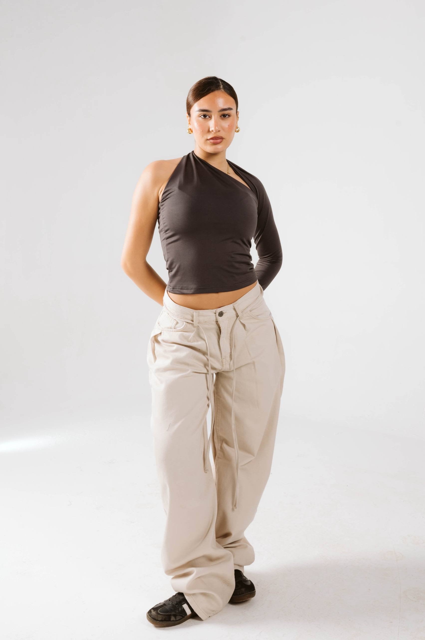 One sleeve top