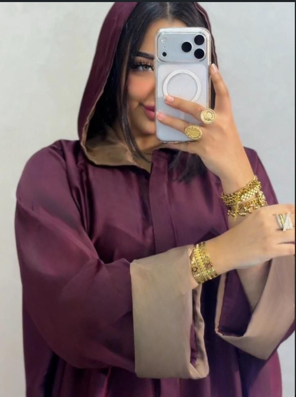 Oversized abaya