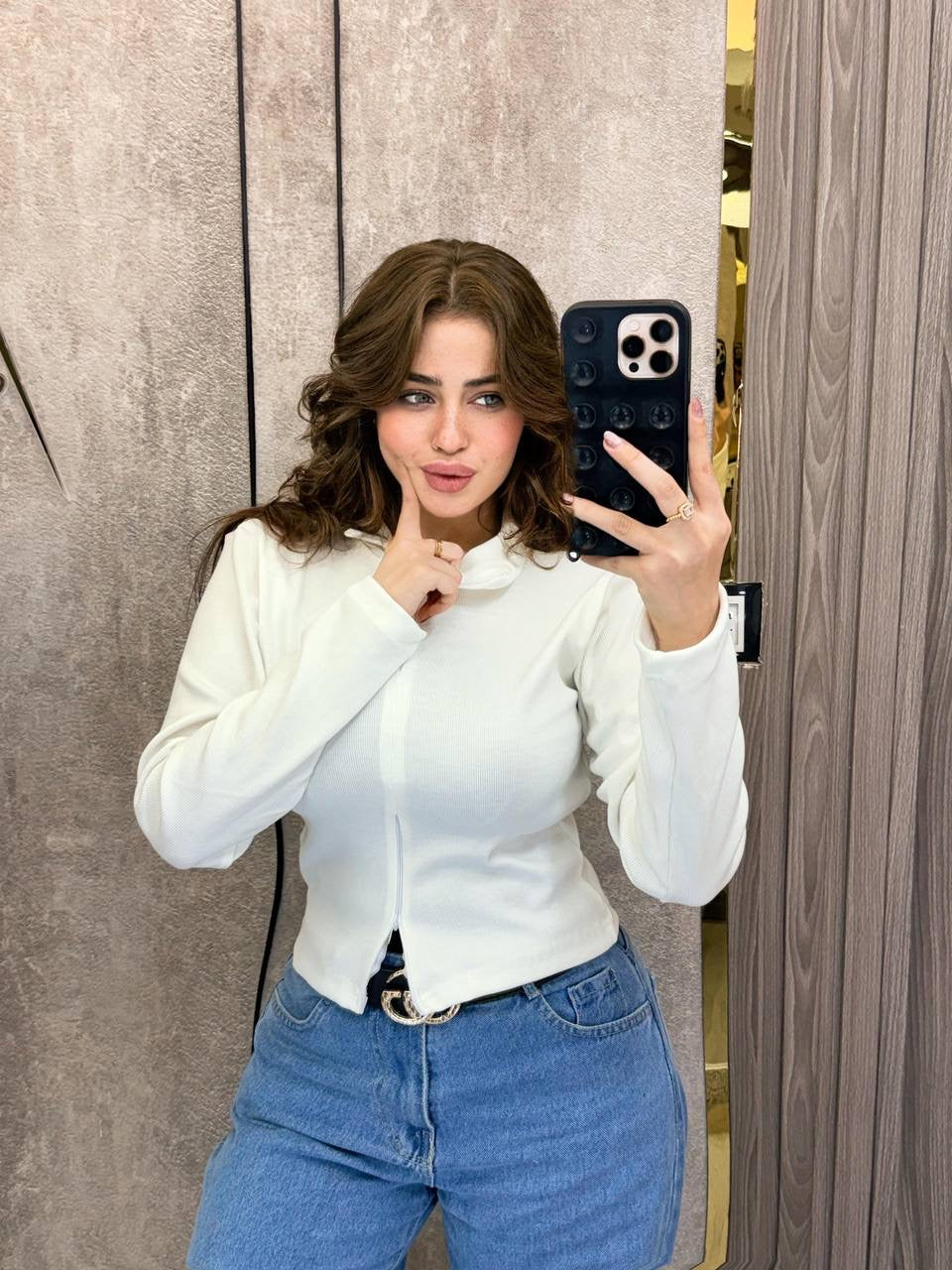 2 Zipper top