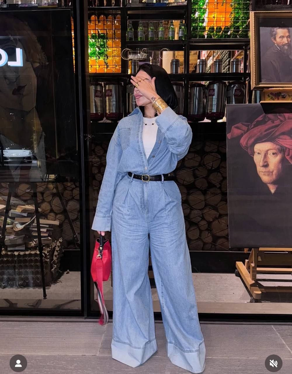 Jeans jumpsuit