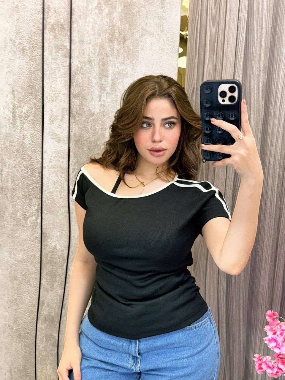 Off shoulder top