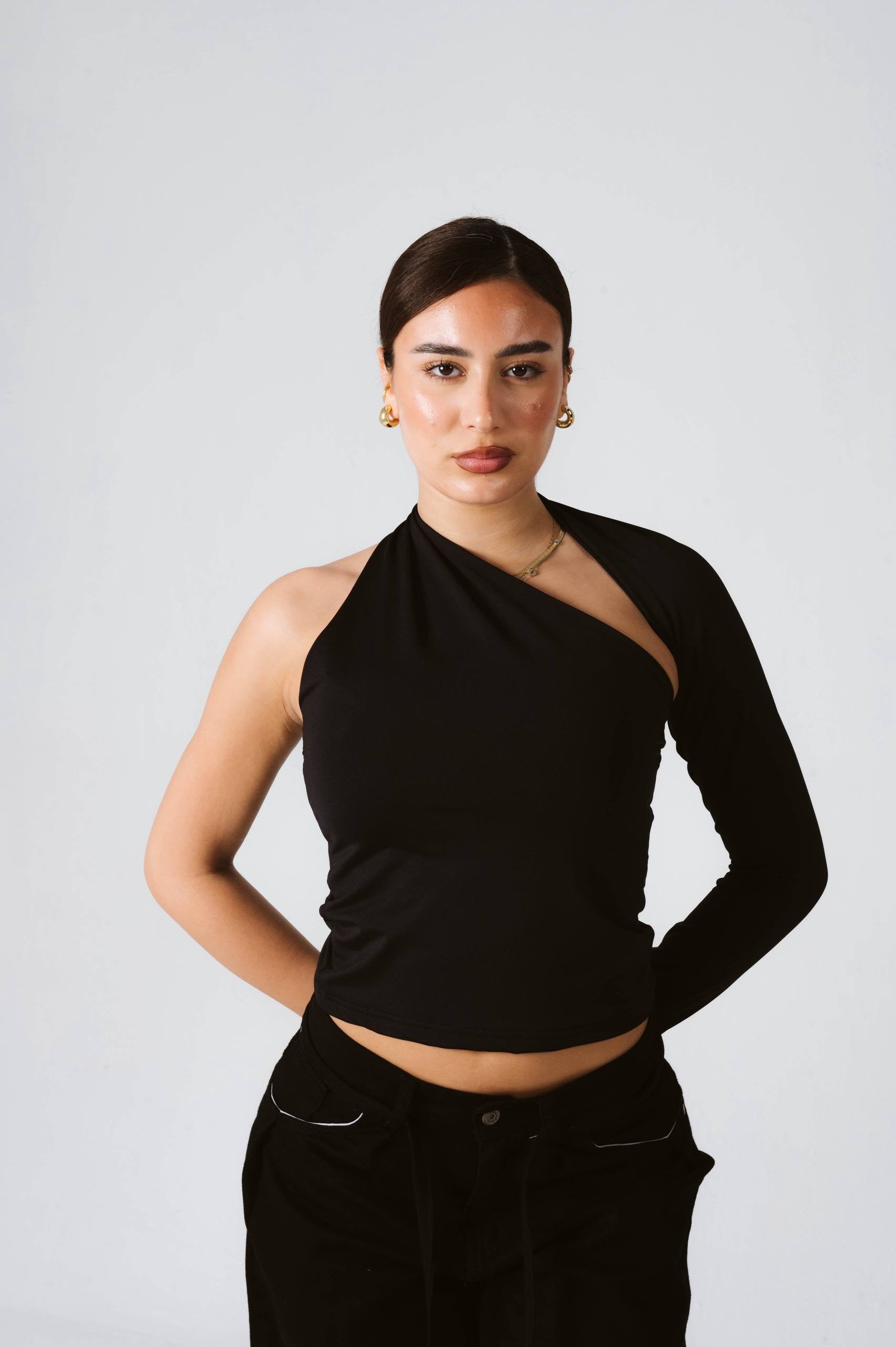 One sleeve top