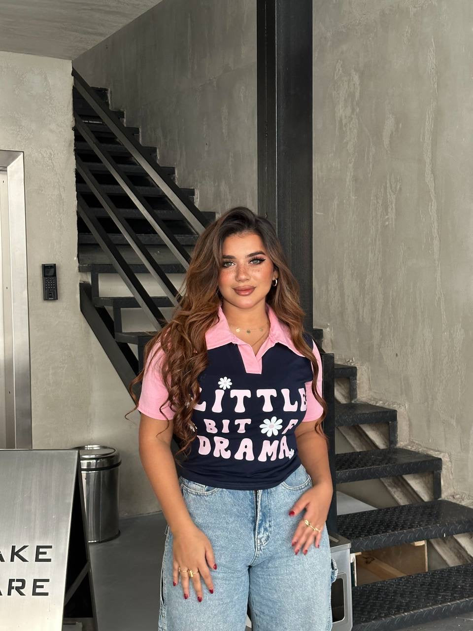 Pinkxblack shirt