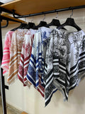 Satin scarf top