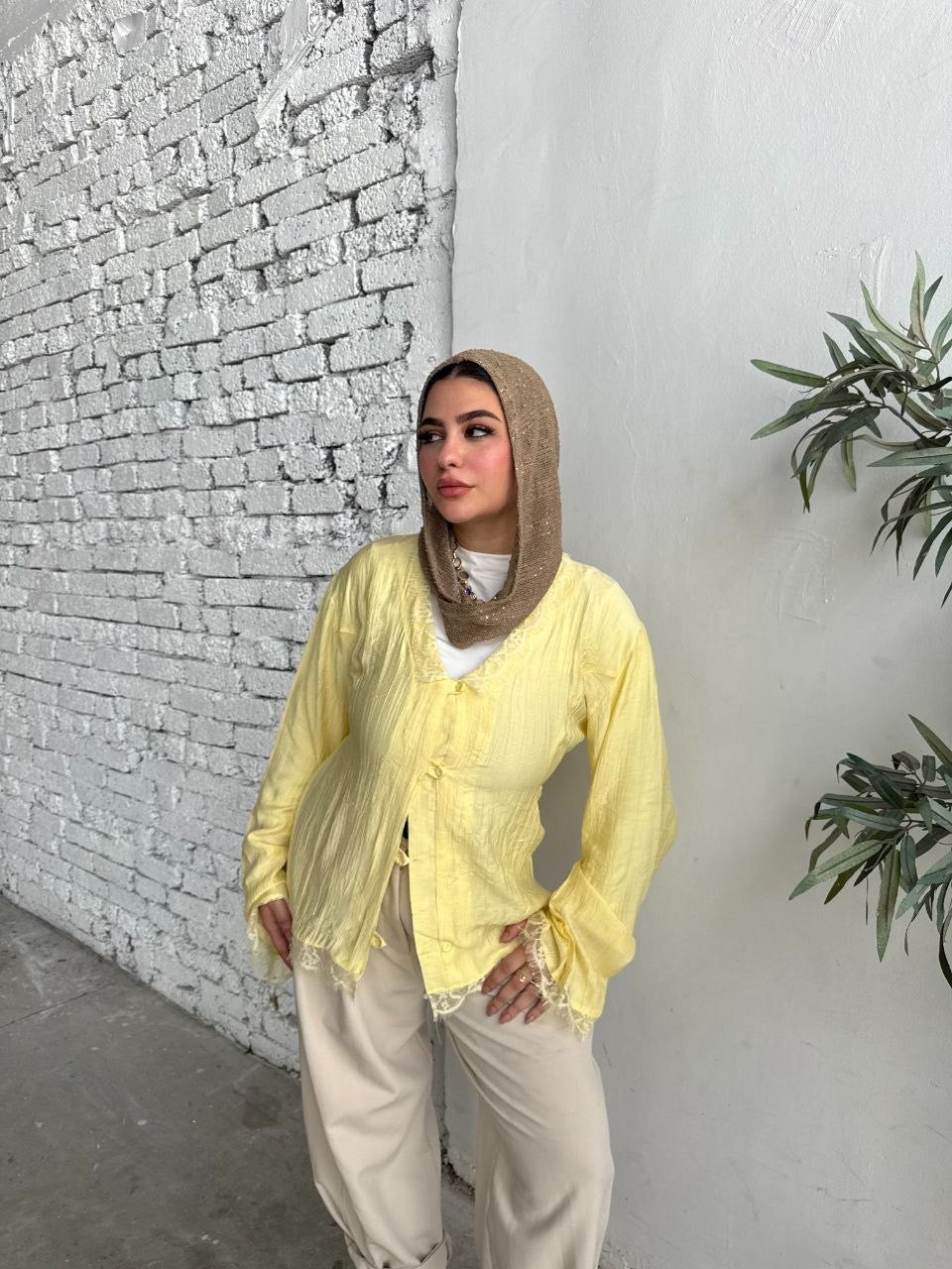 Dantel blouse