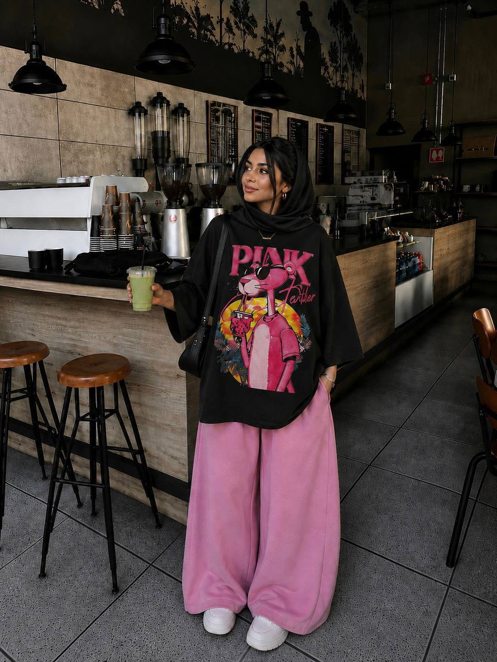 Carton pink shirt